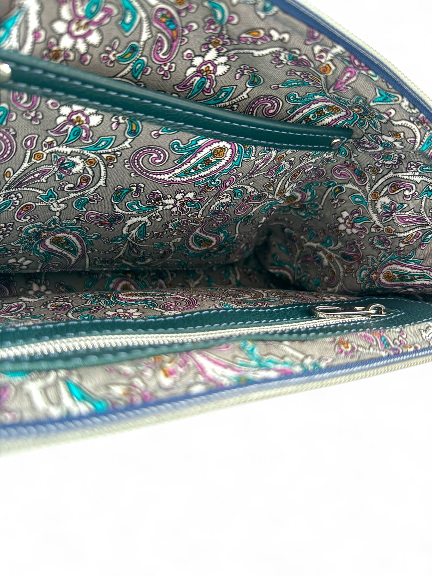 Starburn Grande | Dark Teal Leather Shoulder Bag | Sustainable Crossbody image 8