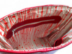 SWALK | Handcrafted Deep Red Leather Crossbody Bag image 11