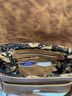 Emmie | Whiskey Brown Leather Shoulder Bag | Handcrafted from Rescued Leather image 10