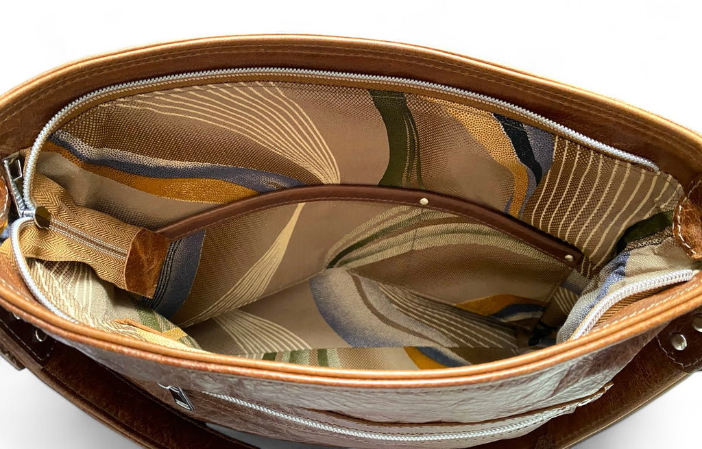Freddy | Chestnut Brown Leather Shoulder Bag | Handcrafted Handbag image 8