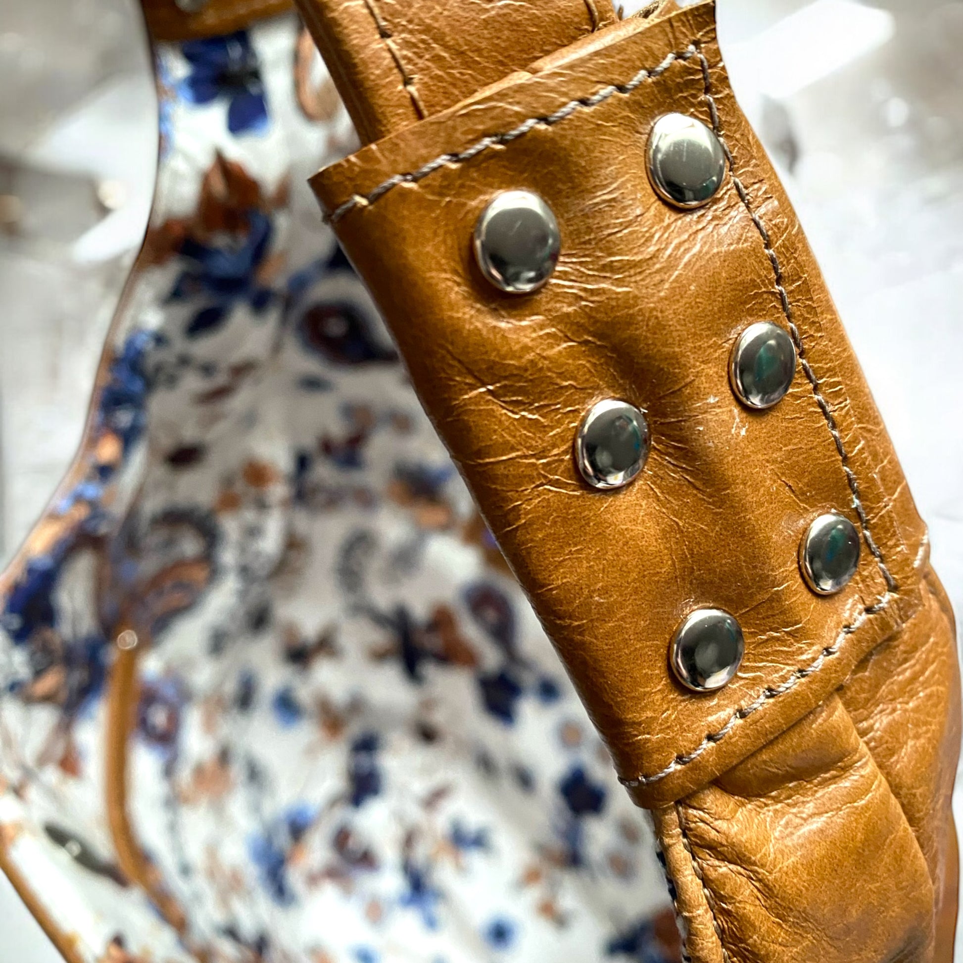 Estrella | Tan Brown Leather Slouch Shoulder Bag | Handcrafted Handbag image 10