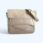 Emmie | Grey Leather Shoulder Bag | Handcrafted, Eco-Friendly & Stylish image 0