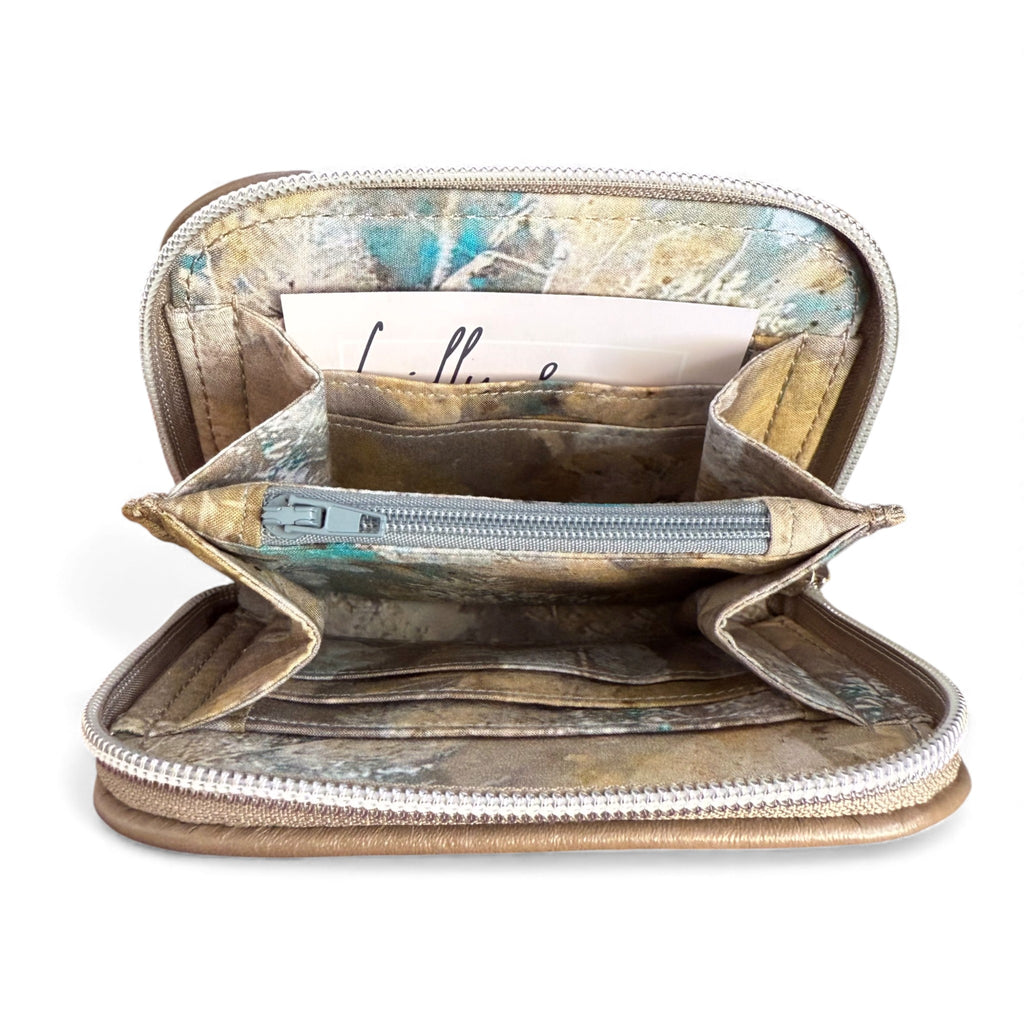 Juliette Deluxe Gift Set | Handcrafted Taupe Grey Leather Bag + Accessories