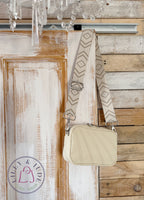Tiny Harriet | Cream Butter Yellow Leather Compact Crossbody Bag
