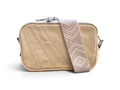 Tiny Harriet | Cream Butter Yellow Leather Compact Crossbody Bag