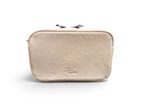Tiny Harriet | Cream Butter Yellow Leather Compact Crossbody Bag