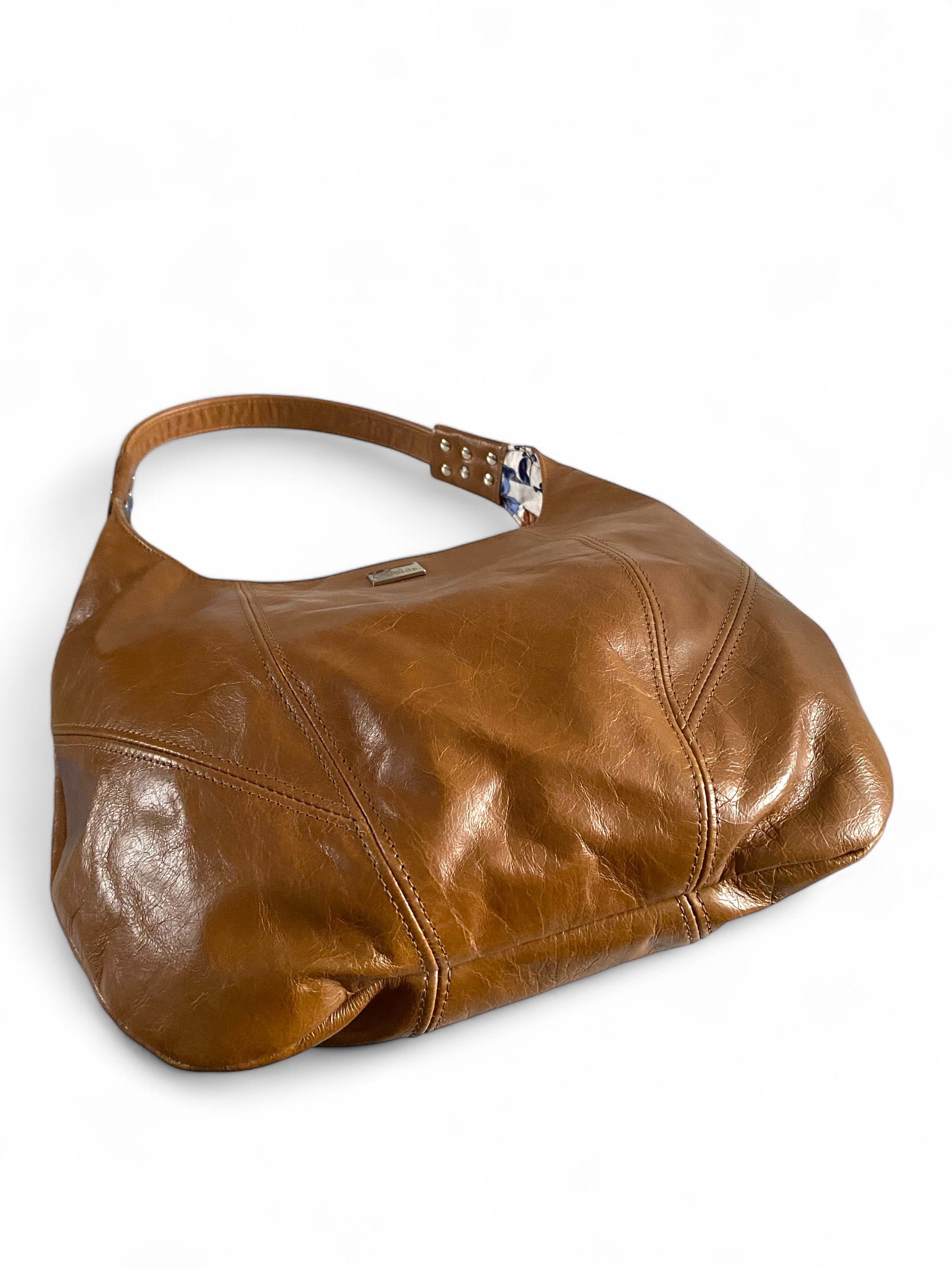 Estrella | Tan Brown Leather Slouch Shoulder Bag | Handcrafted Handbag image 7
