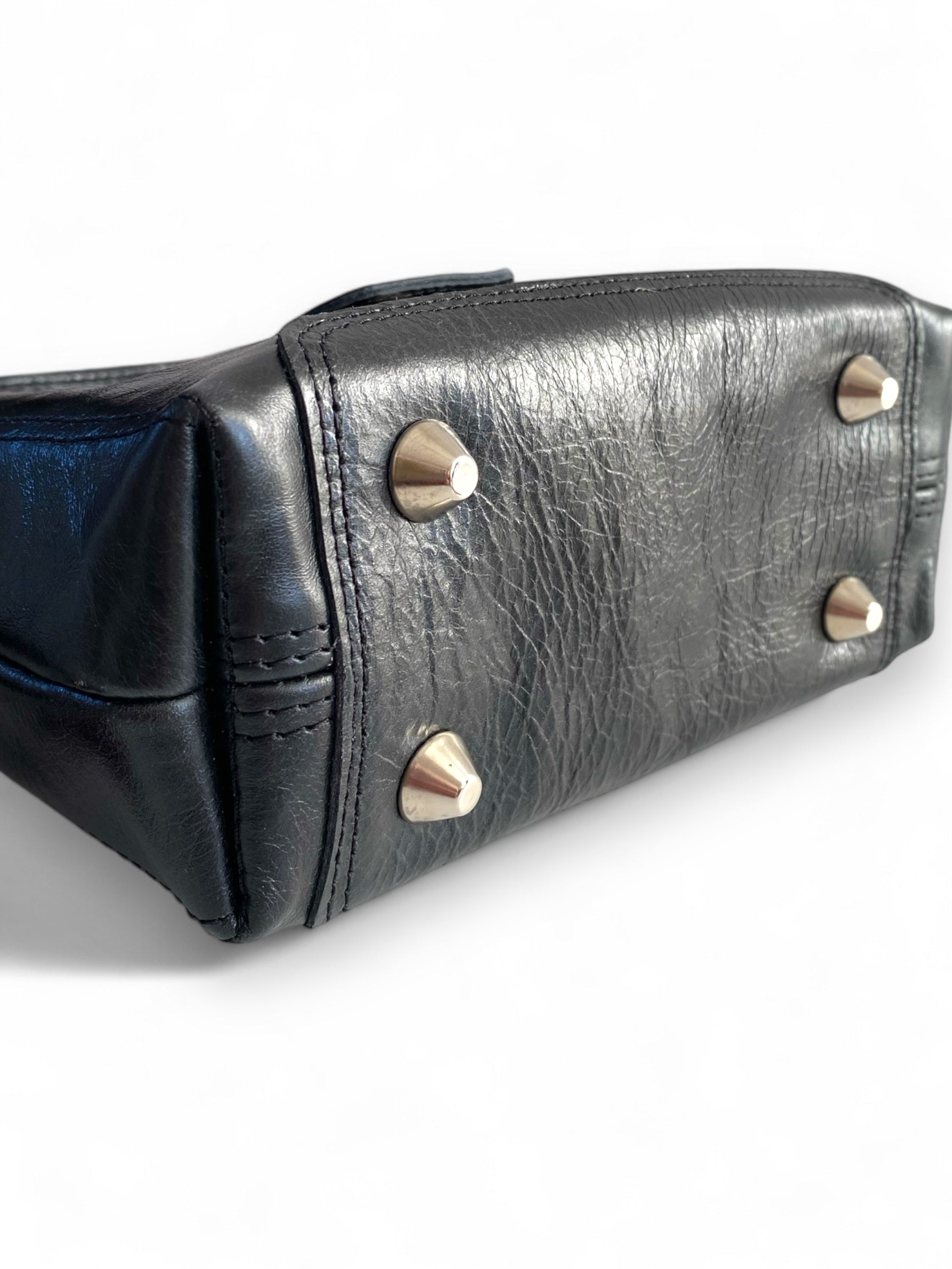 Swift | Black Eco Luxury Leather Crossbody Bag image 5